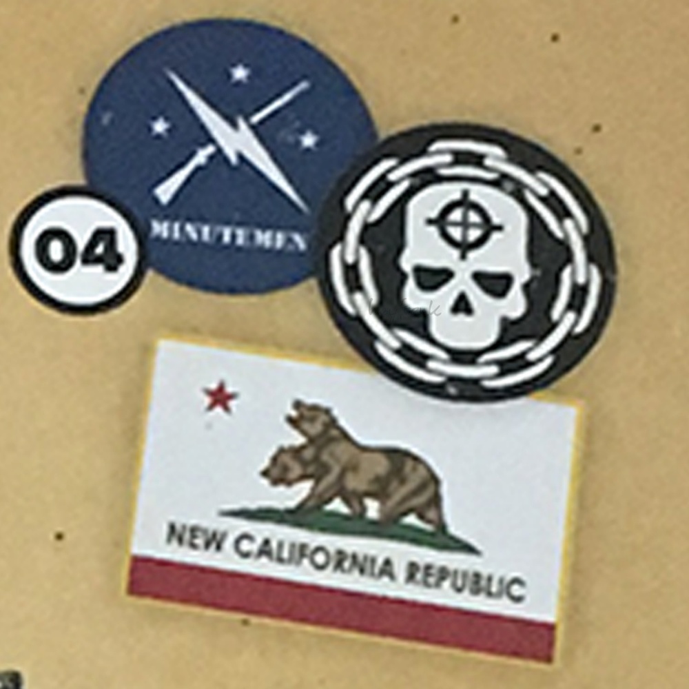 Fallout 4 Factions Set of 3 Patches - Picture 2 of 5